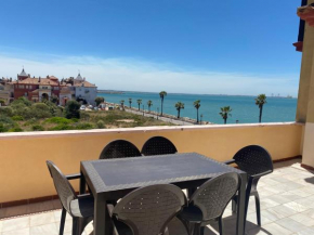 Apartamento terraza puerto sherry.
